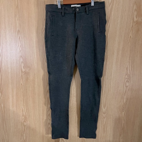 Charcoal Grey Soft Stretch Straight Jeans - Picture 2 of 4